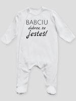 babciu dobrze że jesteś pajacyk śpioszek ze stópkami 178