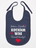 babciu dziadku kocham was tak bardzo śliniak niemowlęcy kolor granatowy 241 babciu dziadku kocham was tak bardzo śliniak niemowlęcy kolor granatowy 241