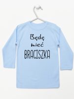 będę mieć braciszka koszulka z długim rękawem kolor błękitny 192 będę mieć braciszka koszulka z długim rękawem kolor błękitny 192