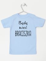 będę mieć braciszka koszulka z krótkim rękawem kolor błękitny 192 będę mieć braciszka koszulka z krótkim rękawem kolor błękitny 192