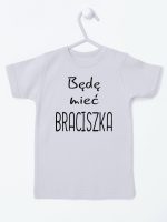 będę mieć braciszka koszulka z krótkim rękawem kolor szary 192 będę mieć braciszka koszulka z krótkim rękawem kolor szary 192