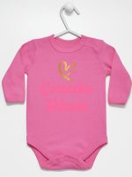 cóerczka tatusia z sercem body z długim rękawem kolor ciemny różowy 245 cóerczka tatusia z sercem body z długim rękawem kolor ciemny różowy 245