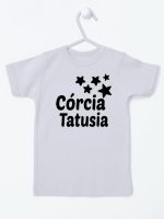 córcia tatusia z gwiazdkami koszulka z krótkim rękawem kolor szary 078