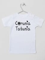 córunia tatunia koszulka z krótkim rękawem kolor biały 040