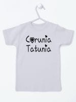 córunia tatunia koszulka z krótkim rękawem kolor szary 040