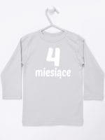 cztery miesiące koszulka z długim rękawem kolor szary 016