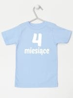 cztery miesiące koszulka z krótkim rękawem kolor błękitny 016
