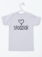 dla słodziaka koszulka z krótkim rękawem kolor szary 076