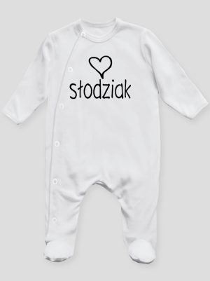 dla słodziaka pajacyk śpioszek ze stópkami 076