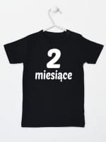 drugi miesiąc koszulka z krótkim rękawem kolor czarny 014
