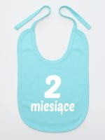 drugi miesiąc śliniak niemowlęcy kolor miętowy 014