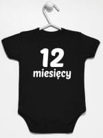 dwanaście miesięcy body z krótkim rękawem kolor czarny 024