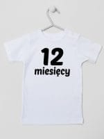 dwanaście miesięcy koszulka z krótkim rękawem kolor biały 024