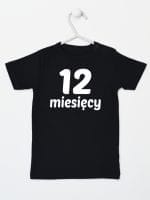 dwanaście miesięcy koszulka z krótkim rękawem kolor czarny 024