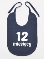 dwanaście miesięcy śliniak niemowlęcy kolor granatowy 024