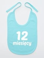 dwanaście miesięcy śliniak niemowlęcy kolor miętowy 024