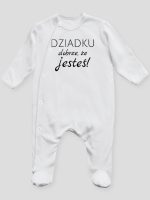 dziadku dobrze że jesteś pajacyk śpioszek ze stópkami 179