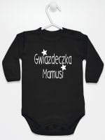 gwiazdka mamusi body z długim rękawem kolor czarny 071