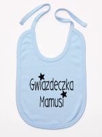 gwiazdka mamusi śliniak niemowlęcy kolor błękitny 071