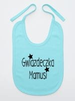 gwiazdka mamusi śliniak niemowlęcy kolor miętowy 071