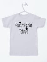 gwiazdka tatusia koszulka z krótkim rękawem kolor szary 070