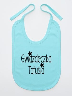 gwiazdka tatusia śliniak niemowlęcy kolor miętowy 070