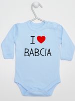 i love babcia body z długim rękawem kolor błękitny 107 i love babcia body z długim rękawem kolor błękitny 107