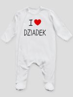 i love dziadek pajacyk śpioszek ze stópkami 108