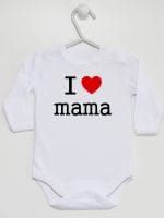 i love mama body z długim rękawem kolor biały 009 i love mama body z długim rękawem kolor biały 009