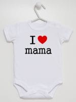 i love mama body z krótkim rękawem kolor biały 009 i love mama body z krótkim rękawem kolor biały 009