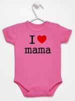i love mama body z krótkim rękawem kolor ciemny rózowy 009 i love mama body z krótkim rękawem kolor ciemny rózowy 009