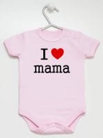 i love mama body z krótkim rękawem kolor różowy 009 i love mama body z krótkim rękawem kolor różowy 009