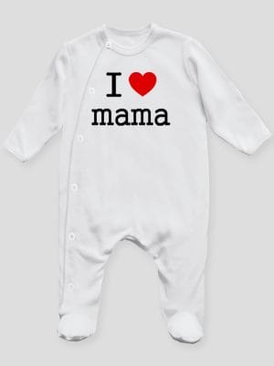 i love mama pajacyk śpioszek ze stópkami 009