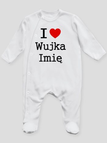 i love wujka z imieniem pajacyk śpioszek ze stópkami 166