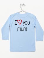 i love you mum z sercem koszulka z długim rękawem kolor błękitny 088 i love you mum z sercem koszulka z długim rękawem kolor błękitny 088