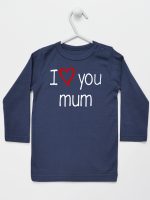 i love you mum z sercem koszulka z długim rękawem kolor granatowy 088 i love you mum z sercem koszulka z długim rękawem kolor granatowy 088