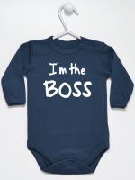 i'm the boss body z długim rękawem kolor granatowy 149