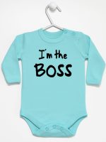 i'm the boss body z długim rękawem kolor miętowy 149