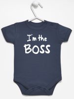 i'm the boss body z krótkim rękawem kolor granatowy 149