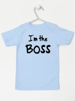 i'm the boss koszulka z krótkim rękawem kolor błękitny 149