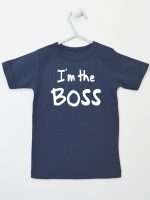 i'm the boss koszulka z krótkim rękawem kolor granatowy 149