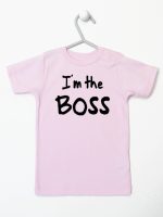 i'm the boss koszulka z krótkim rękawem kolor różowy 149