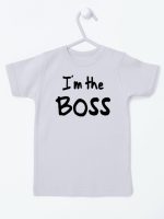 i'm the boss koszulka z krótkim rękawem kolor szary 149
