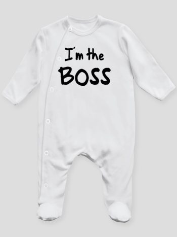 i'm the boss pajacyk śpioszek ze stópkami 149