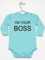 i'm your boss body z długim rękawem kolor miętowy 005