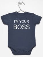 i'm your boss body z krótkim rękawem kolor granatowy 005