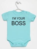 i'm your boss body z krótkim rękawem kolor miętowy 005