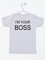 i'm your boss koszulka z krótkim rękawem kolor szary 005