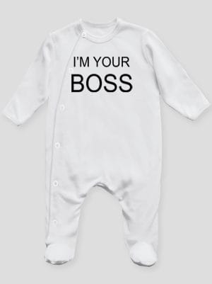 i'm your boss pajacyk śpioszek ze stópkami 005
