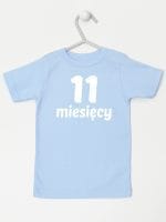 jedenaście miesięcy koszulka z krótkim rękawem kolor błękitny 023